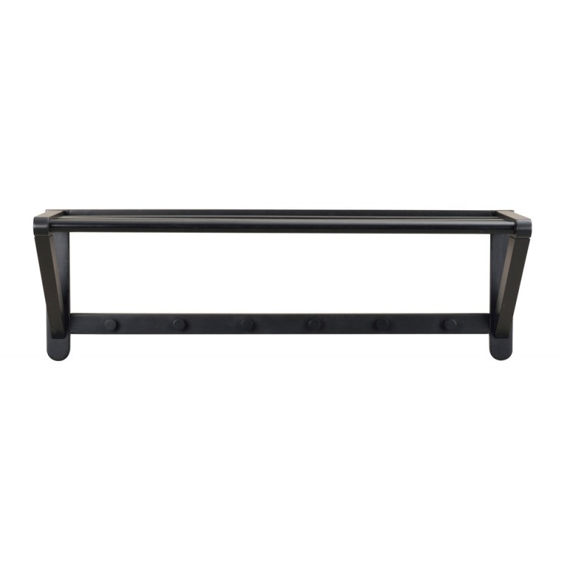 RO Met Hat Shelf Single Black